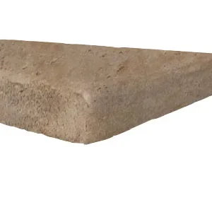 Noce Travertine Tumbled pool Coping Tiles brown pavers brown coping tiles ochre tiles